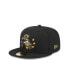 Фото #1 товара Men's Black Chicago White Sox 2024 Armed Forces Day On-Field 59FIFTY Fitted Hat