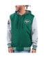 ფოტო #1 პროდუქტის Men's Green, Gray New York Jets Commemorative Reversible Full-Zip Jacket
