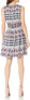 Фото #3 товара Donna Morgan 241238 Womens Elastic-Waist Fit & Flare Dress Navy Fusion Size 8