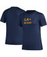 ფოტო #2 პროდუქტის Women's Navy LA Galaxy AEROREADY Club Icon T-shirt
