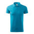 Malfini Single J. M MLI-20244 turquoise polo shirt
