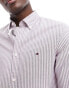 Tommy Hilfiger oxford fine stripe shirt in navy