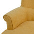 Кресло 77 x 64 x 88 cm Синтетическая ткань Деревянный Горчица