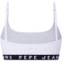 Фото #2 товара PEPE JEANS Logo Stripes Bralette Bra
