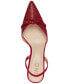 ფოტო #4 პროდუქტის Women's Gelsey Slingback Kitten-Heel Pumps, Created for Macy's