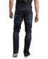 Фото #3 товара Men's Allan Classic Fit Slim Stretch Jeans
