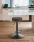 Фото #8 товара Dax Backless Faux Leather Adjustable Bar Stool