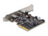 Фото #2 товара Delock 90074 - PCIe - SATA - USB 3.2 Gen 2 (3.1 Gen 2) - USB Type-C - Male - Full-height / Low-profile - PCIe 4.0 - SATA 15-pin