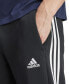 Фото #3 товара Men's Essentials 3-Stripes Fleece Track Pants