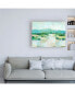 Фото #3 товара Ethan Harper Emerald Island I Canvas Art - 36.5" x 48"