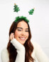 Accessorize christmas tree novelty headband in green grün - фото #1