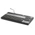 Фото #1 товара HP POS USB Keyboard with Magnetic Stripe Reader - Full-size (100%) - Wired - USB - QWERTY - Black
