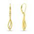 Фото #1 товара Decent gold-plated earrings with zircons EA894Y