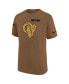 Фото #2 товара Big Boys Brown Los Angeles Rams 2023 Salute to Service Legend T-shirt