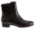 Фото #1 товара Trotters Magnolia T2164-001 Womens Black Leather Ankle & Booties Boots 6.5