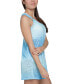 ფოტო #4 პროდუქტის Women's Wavy-Burnout Ring-Hardware Mini Cover-Up Dress