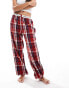 Tommy Hilfiger Heritage Flannel Cuffed Pyjama Bottoms in Multi