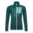 Фото #2 товара ORTOVOX Grid full zip fleece