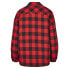 URBAN CLASSICS Flannel Shirt With Laces