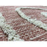 Carpet DKD Home Decor Pink Terracotta White Fringe Urban (160 x 230 x 1 cm)
