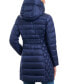 Фото #2 товара Women's Petite Hooded Down Packable Puffer Coat, Created for Macy's