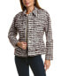 St. John Tweed Wool-Blend Jacket Women's