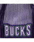 Mitchell Ness Men's White Milwaukee Bucks Hardwood Classics Blocker Foam Front Trucker Snapback Hat
