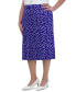 Women's Ity Dot-Print A-Line Pull-On Skirt