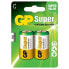 GP BATTERIES Alcaline LR14 C 2 Units