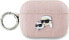 Фото #1 товара Karl Lagerfeld Karl Lagerfeld KLAP2PGKCPP AirPods Pro 2 (2022/2023) cover różowy/pink Monogram Karl & Choupette Head