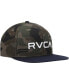 Men's Camo, Navy Twill II Snapback Hat