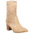 Corkys Wicked Round Toe Pull On Womens Brown Casual Boots 80-9981-SAND