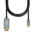 Фото #4 товара Адаптер USB C—DisplayPort Ibox ITVCDP4K Чёрный 1,8 m