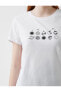 Kadın Ekru T-Shirt 2SAL10251IK