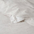 Фото #5 товара 3pc Full/Queen Space Dyed Cotton Linen Duvet & Sham Set Light Gray - Threshold