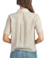 Фото #2 товара Juniors' Boxy Drop-Shoulder Button-Front Shirt