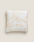 Фото #1 товара Toile de jouy cotton cushion cover