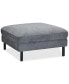 Фото #1 товара CLOSEOUT! Kathya 40" Fabric Cocktail Ottoman, Created for Macy's