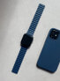 Фото #3 товара Decoded D21AWS44TS3SMNY - Band - Smartwatch - Navy - Apple - Watch - Silicone