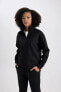 Fit Standart Fit Dik Yaka Sporcu Sweatshirt B6357ax23wn