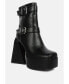 Фото #3 товара Hot Cocoa High Platform Ankle Boots