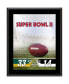 Фото #1 товара Green Bay Packers vs. Las Vegas Raiders Super Bowl II 10.5" x 13" Sublimated Plaque