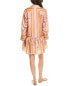 Фото #2 товара Sandro Flounce Silk Mini Dress Women's Pink 38