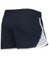 Women's Navy Minnesota Twins Stretch French Terry Shorts