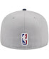 Фото #2 товара Men's Gray, Navy Memphis Grizzlies Tip-Off Two-Tone 59FIFTY Fitted Hat