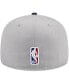 ფოტო #2 პროდუქტის Men's Gray, Navy Memphis Grizzlies Tip-Off Two-Tone 59FIFTY Fitted Hat