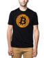 ფოტო #1 პროდუქტის Men's Bitcoin Premium Word Art T-shirt