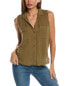 Фото #1 товара Bella Dahl Two-Pocket Tank Top Women's Green Xs