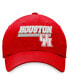 Men's Red Houston Cougars Slice Adjustable Hat