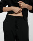 ფოტო #4 პროდუქტის Women's Seam Detail Jogger Pants